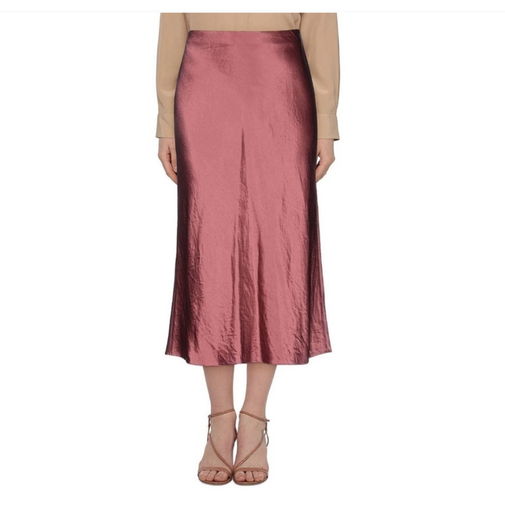 Vince midi slip skirt medium new with tags